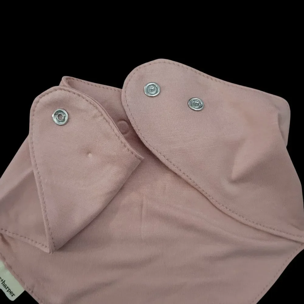 Piper + Harper Pink Bandana Bib